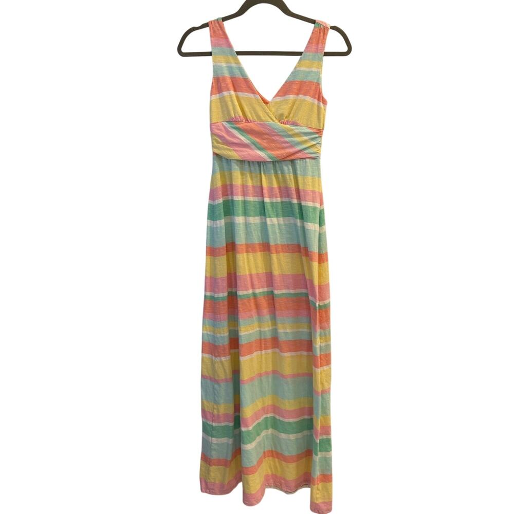 Lilly Pulitzer Size XS Sloane Maxi Dress Sorbet Lazy Day Stripe